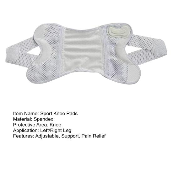 1 Pc Sports Knee Pad for Women Men Adjustable Compression Knee Support Brace for Patellar Tendon Arthritis Pain Meniscus Tear