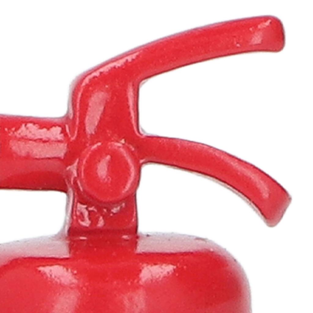 Extinguisher Mininature 1:12 Scale Alloy Model Decorative Accessories