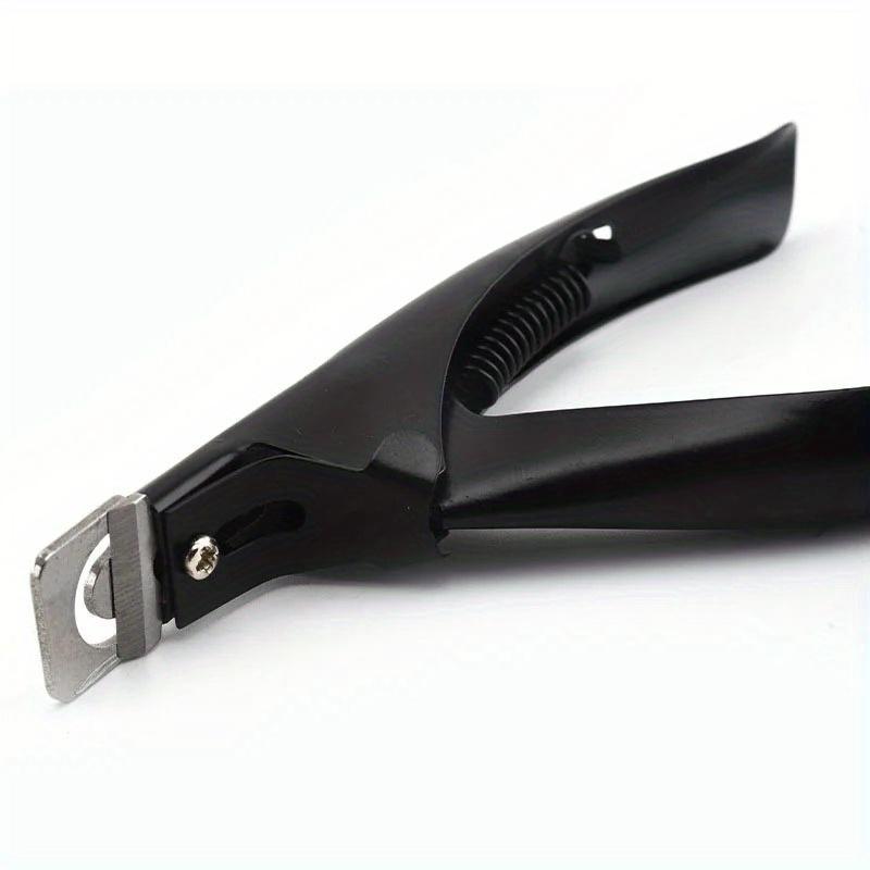1pc Professional Nail Capsule Cutter U-Shaped False Acrylic Nail Tips Cutter Stainless-Steel Cut Trimmer Manicure Scissors