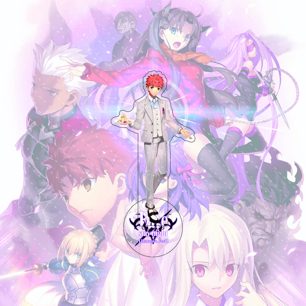 Anime Fate/stay Night 15cm Acrylic Fate/Grand Order Stand Model Characters Desktop Model Stand Ornament Collection Gifts