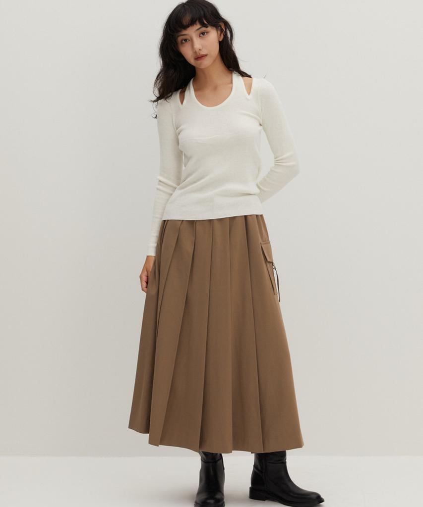 RAVEROUS Cutwork Sweater White