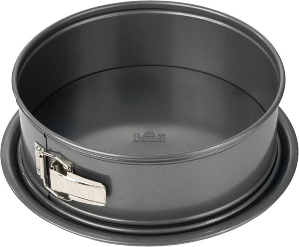 Moule à fond amovible - BIRKMANN - EASY BAKING - Acier carbone - Anti adhésif - 24 x 24 x 9 cm