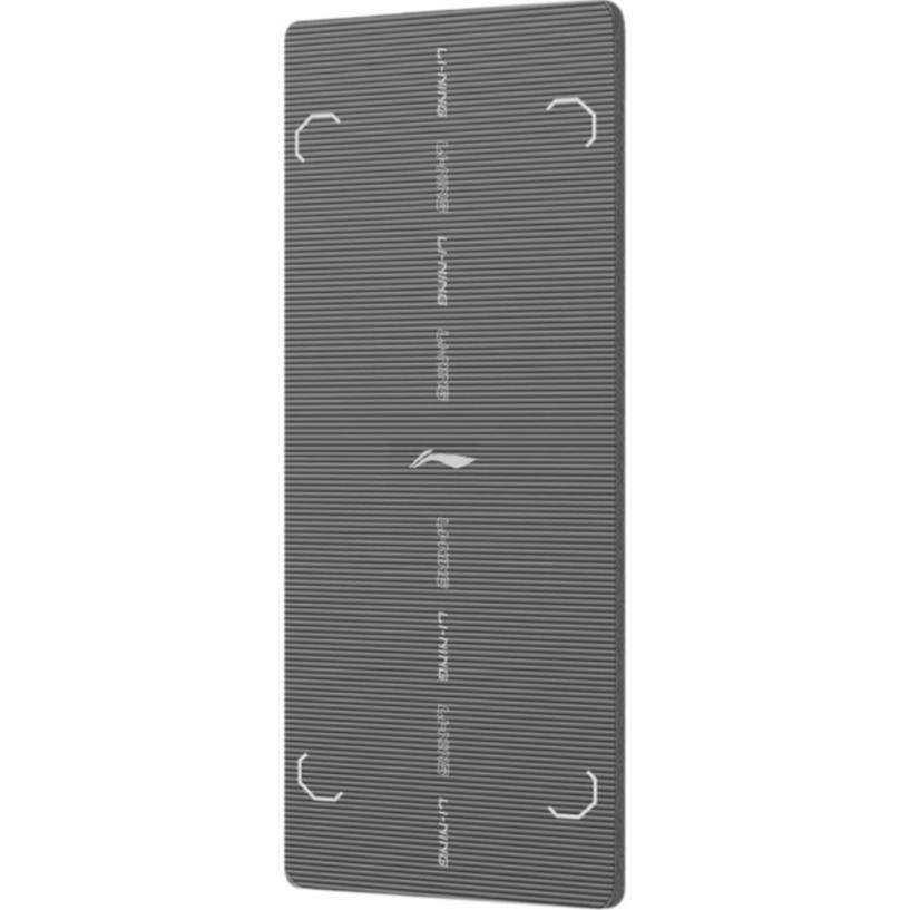 Li Ning Yoga Mats NBR Neoprene Rubber Men s Gray XYLJSU353-1 1850mm*800mm*8mm
