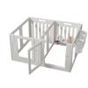 Panoramic Transparent Dog Barrier for Medium & Small Pets - Indoor Use