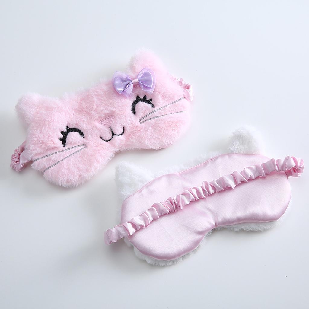 1PC Sleep Eye Mask Cartoons Travel Shade Nap Cover Blindfold Padded Shade Cover
