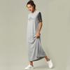 Women's Versatile Long T-shirt Dress - Muslim Arabic Style Robe