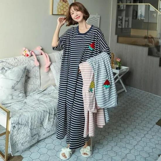 Popular Summer Milk Silk Cartoon Nightdress for Women - Short Sleeve, Loose Fit, Ideal for Students