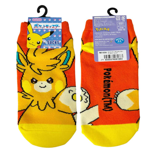 Small Planet Character Socks, Pok?mon Parmot Junior, Sizes 15-21cm