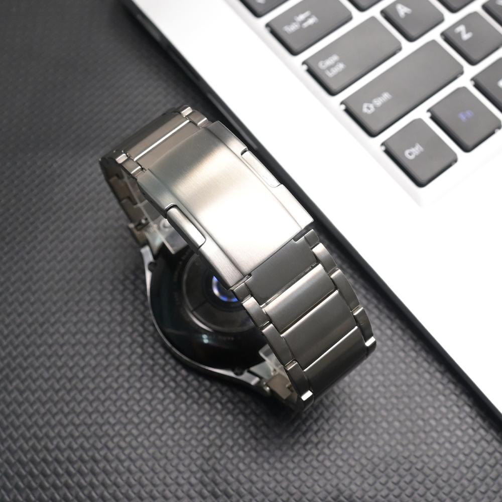 Titanium Strap for Samsung Galaxy Watch 6 Classic 47mm 43mm 7 6 5 4 44mm 40mm 5 Pro 45mm FE 4 Classic 46mm 42mm Wrist Bracelet