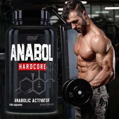 Anabol Hardcore Aktywator Anaboliczny, Środek na Wzrost Mięśni i Utwardzacz