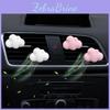 Unique White Cloud Decorative Aromatherapy Clip For Car Air Vent