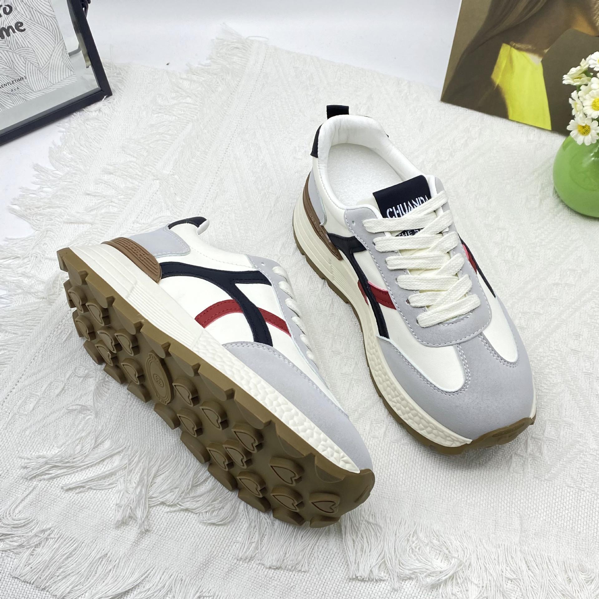 

2025 новые сверхлегкие оригинальные кроссовки Forrest Gump с мягкой подошвой, импортные спортивные кроссовки для бега, весна и осень, папа, немецкие тренировочные кроссовки, взрыв 35 бежевый