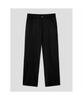 SHIFT.G Wool Blended Semi Wide Slacks Black