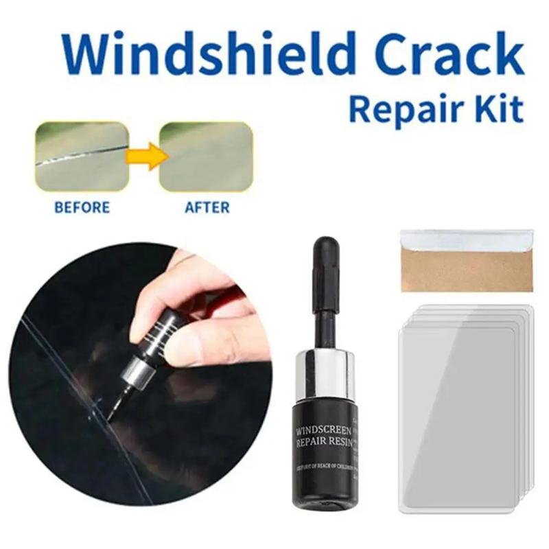 Car Glass Repair Window Cracks Gone Kit Remove Scratch Automobile Truck Motorcycles Broken Repair Windscreen Crack Recovery Set