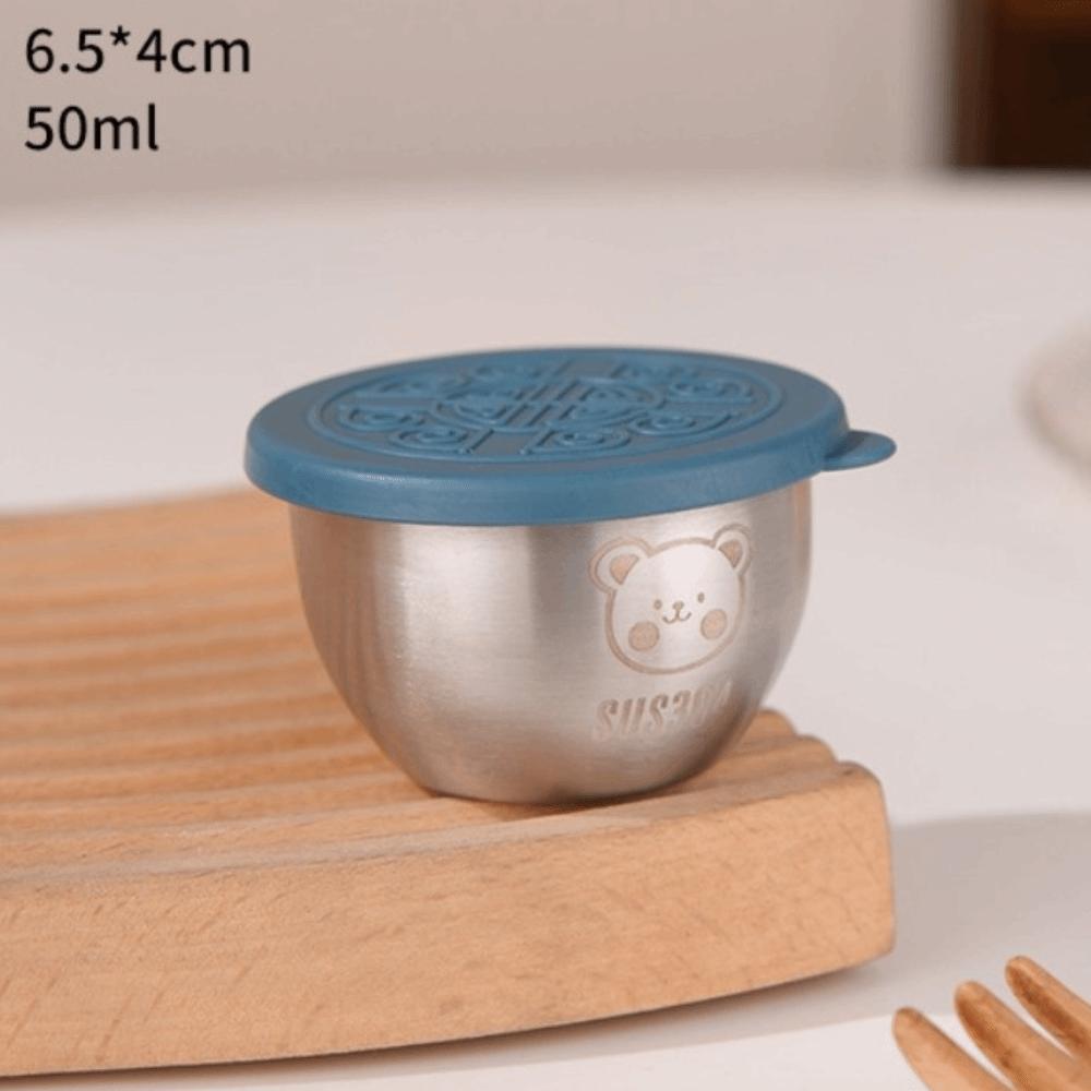 Reusable Storage Containers 304 Stainless Steel Dipping Dish New Sauce Cup  Food Storage