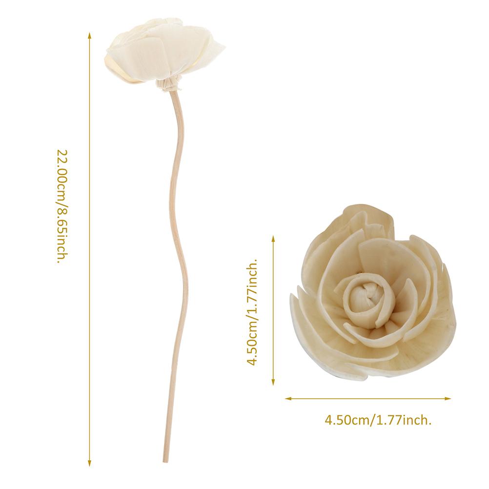 6 Pcs Fragrance Aromatherapy Sticks Essential Oil Dried Volatile Diffuser Rods Flower