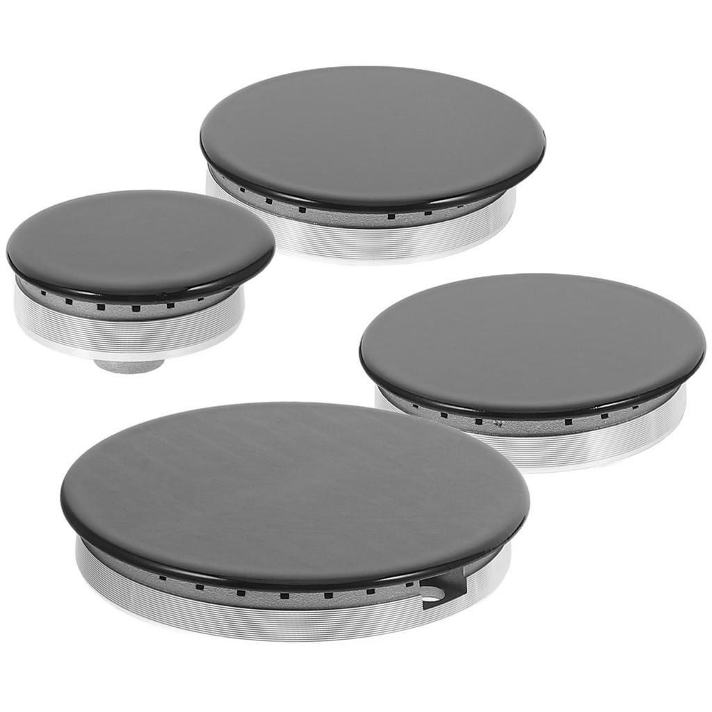 1 Set Gas Burner Replacement Compatible Stovetops Easy Installation Gas Stove Heads Kitchen Stove Burners Heads Caps