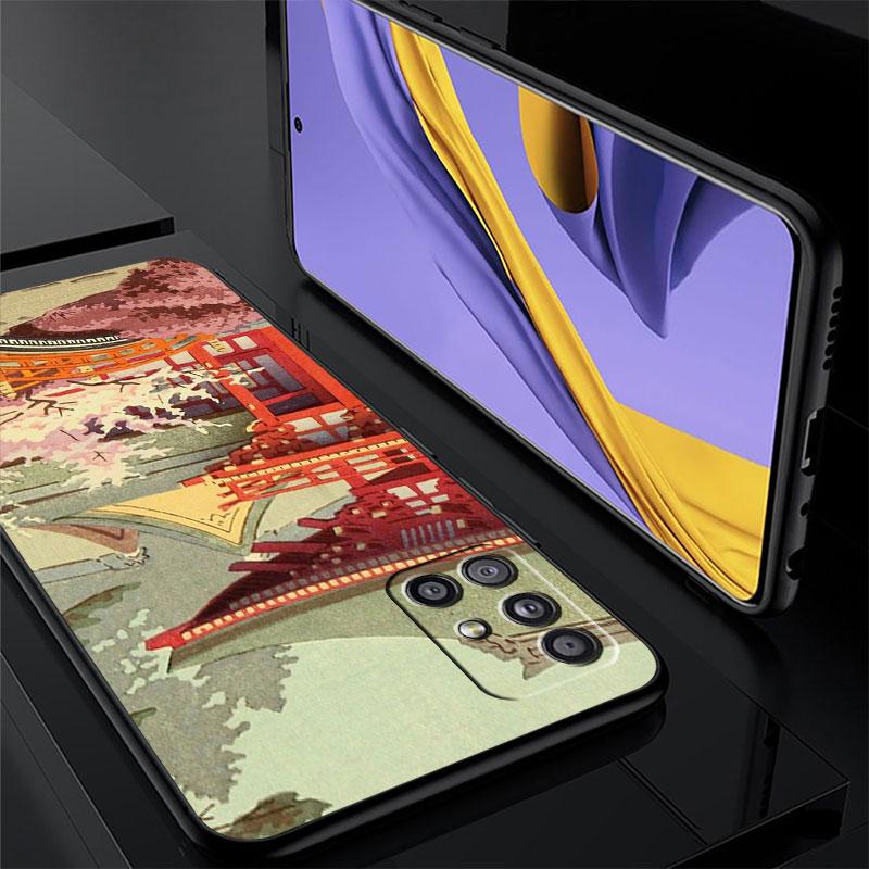 Japan Landscape Temple Phone Case For iPhone Samsung Galaxy Redmi Xiaomi Oppo OnePlus Note S A 7 8 9 10 11 12 13 14 20 21 22 23 53 54 Pro Max Ultra
