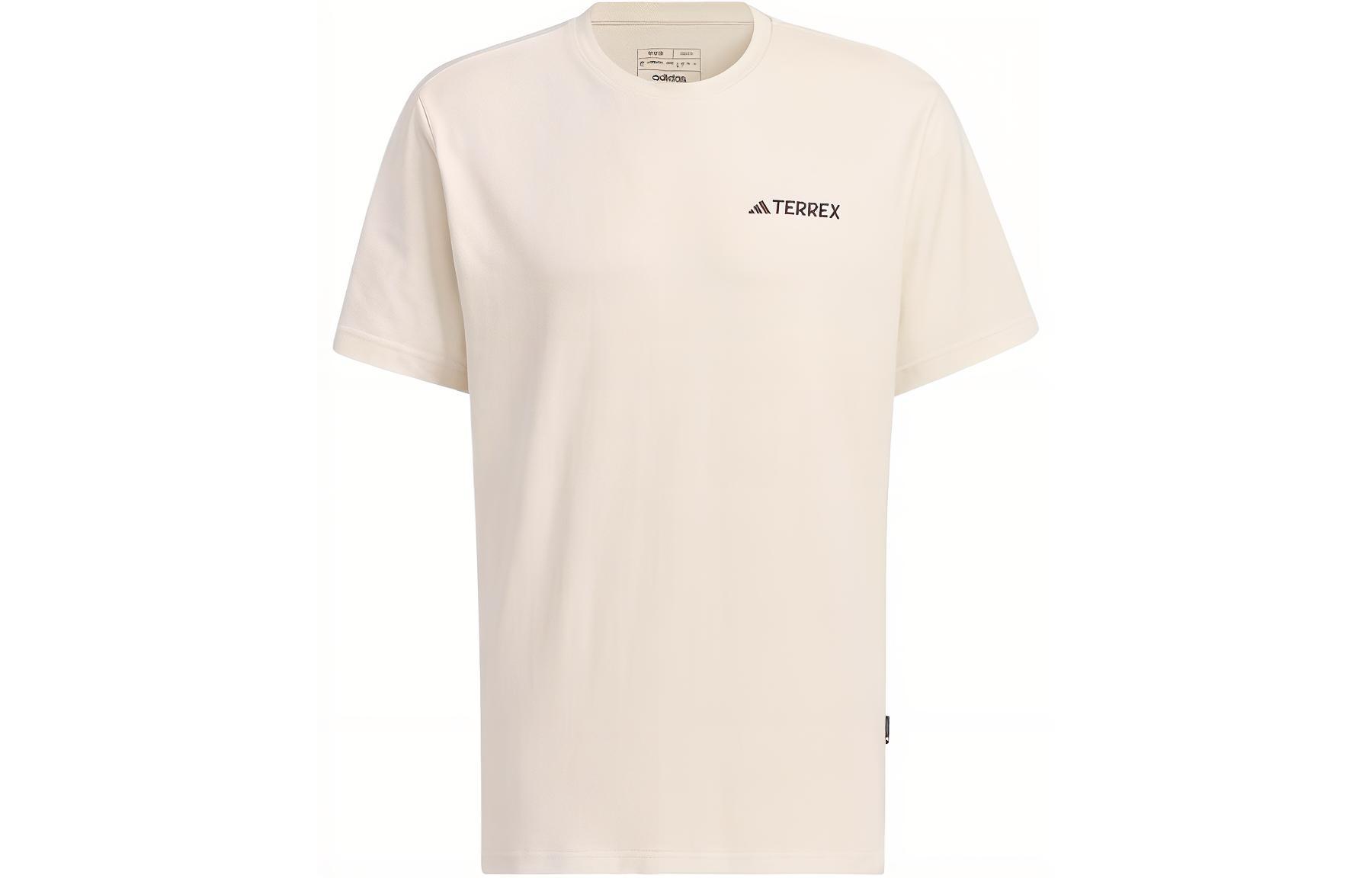 Adidas T Shirts Men s Undyed Crew Neck Moderate Straight Fit IW3905 L