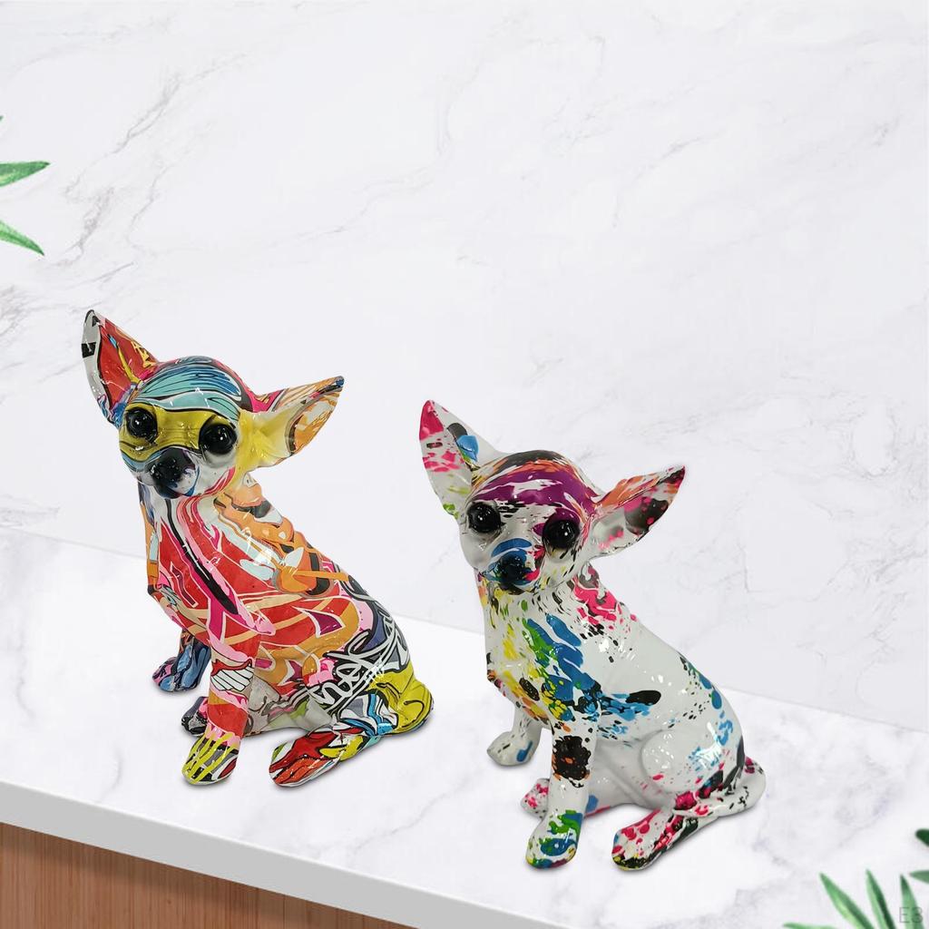Chihuahua Dog Statue for Stylish Home Decor