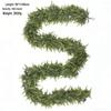 International Bestseller: Christmas Pine Needle Wreath with Realistic Norfolk Pine Branch Vine