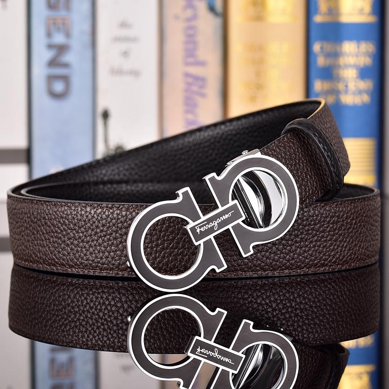 Salvatore Ferragamo Herrebelte Luksusmerke Designerbelte Dress Jeans Formell Merke