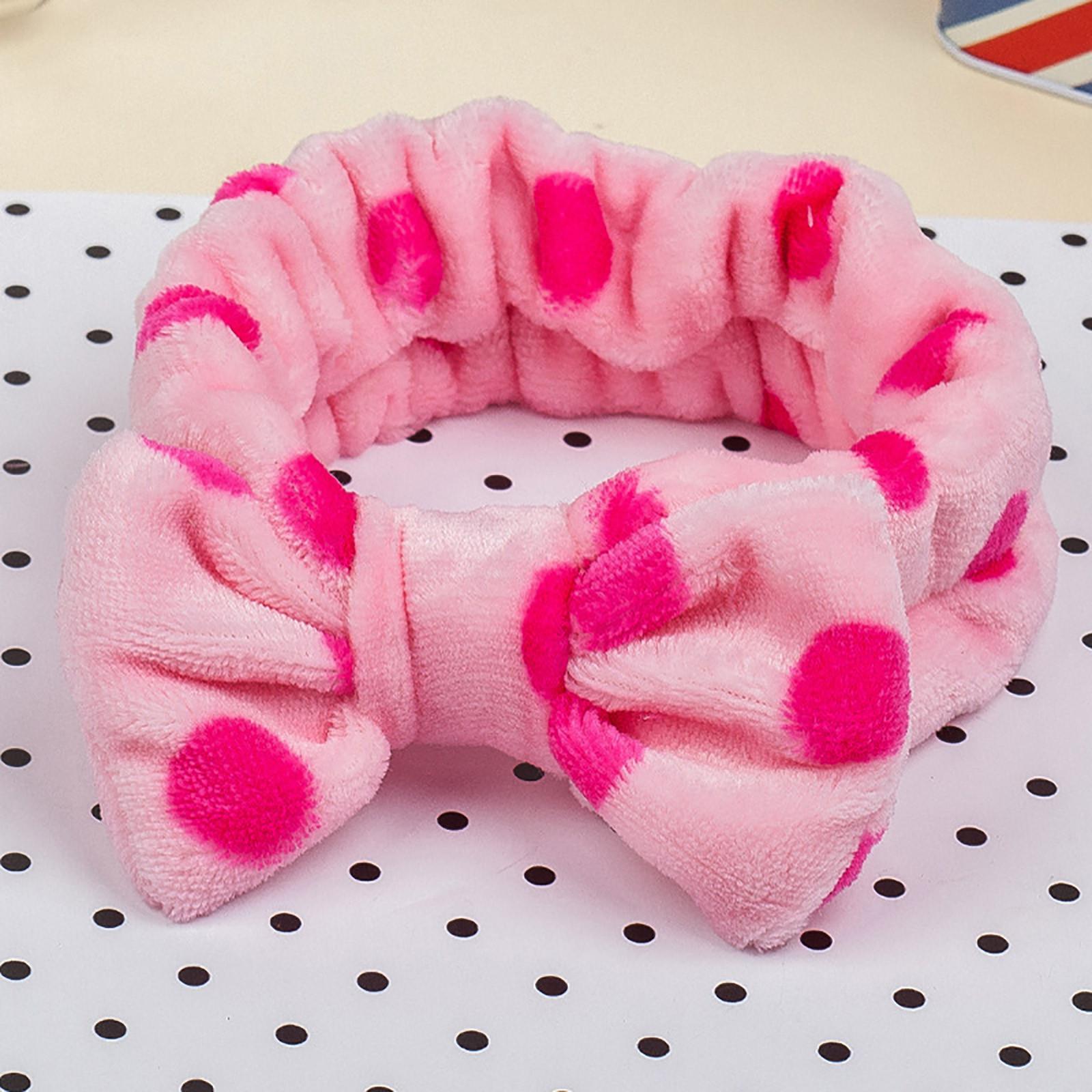 Спа-ванна Душ Макияж Мытье лица Косметическая повязка на голову Повязка для волос — фото 8