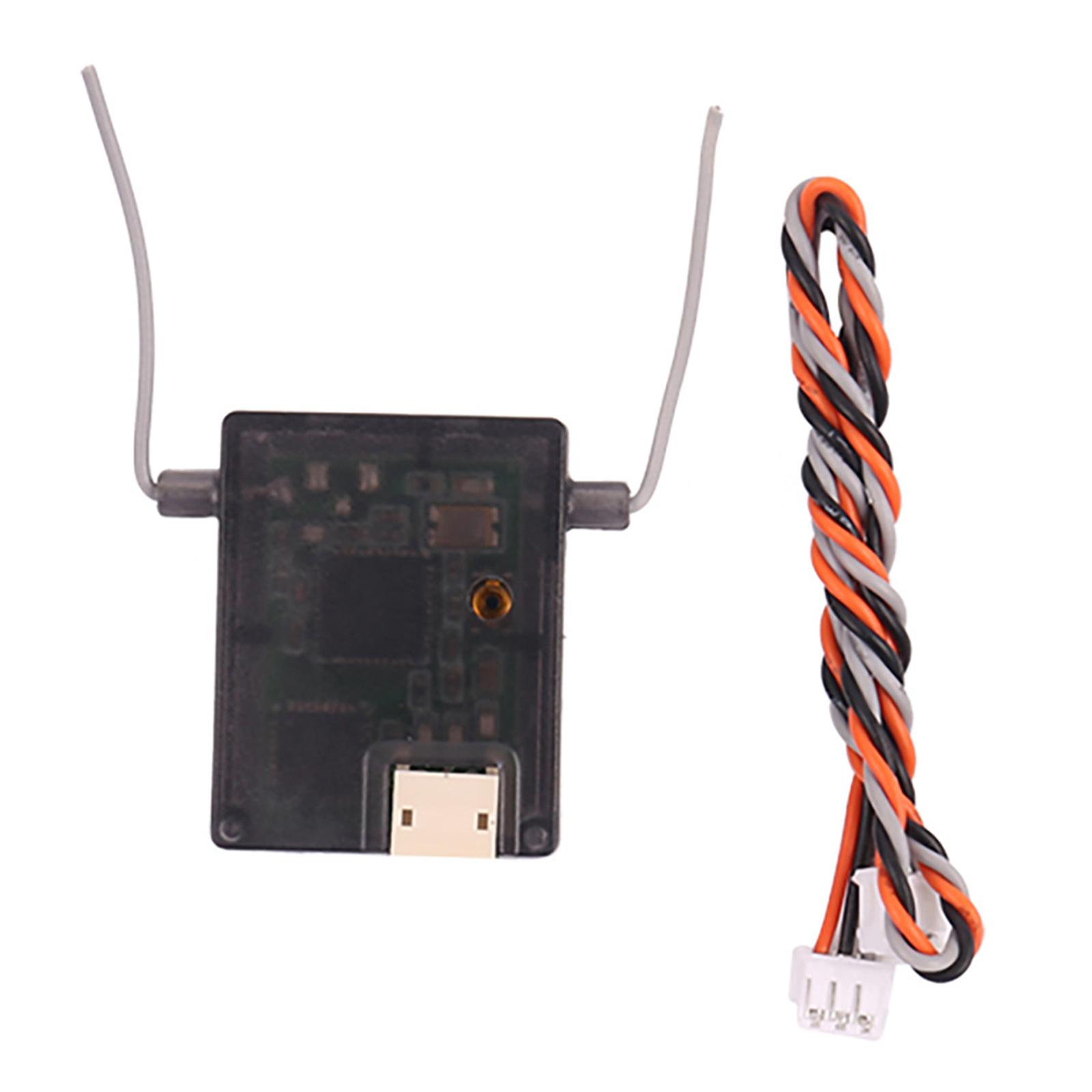

Fast Response Receiver RM601X Remote Satellite Receiving Adapter 7CH 2.4GHz Frequency for DX6I DX7 DX8 DSX7 DSX9 DSX11