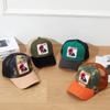 1Pc Mesh Trucker Hat, Air Permeable Ventilated, Embroidered Stitching Stitched Rooster Gallo Patch, Vintage Old School Western Streetwear