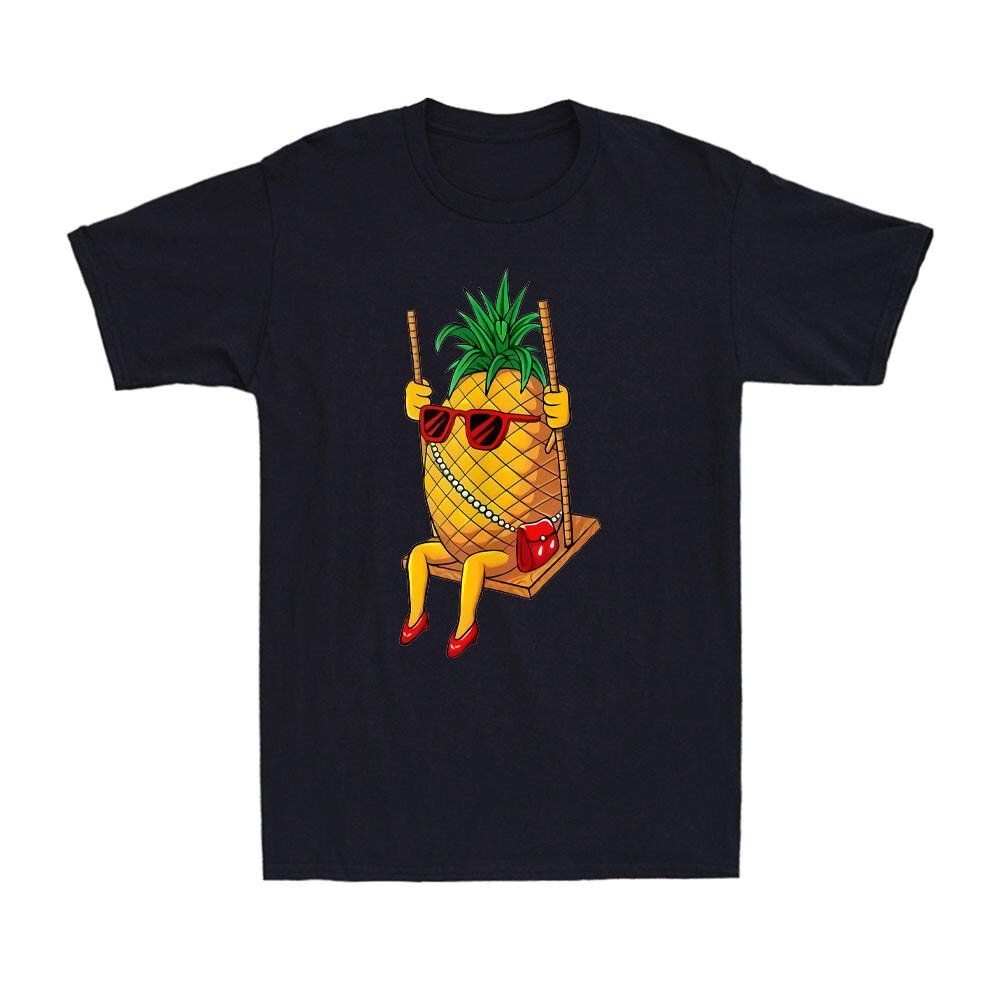 

Swinger Pineapple Women Upside Down Swinger Novelty Gift Men s T-Shirt Unisex T-Shirt XXXL