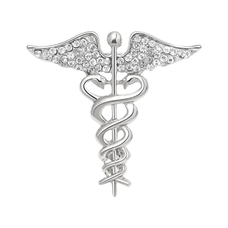 Fashionable Sophisticated Angelic Wing Lapel Pin with Dripping Oil Designs Contrast Accessory for Party Supplies Costumes