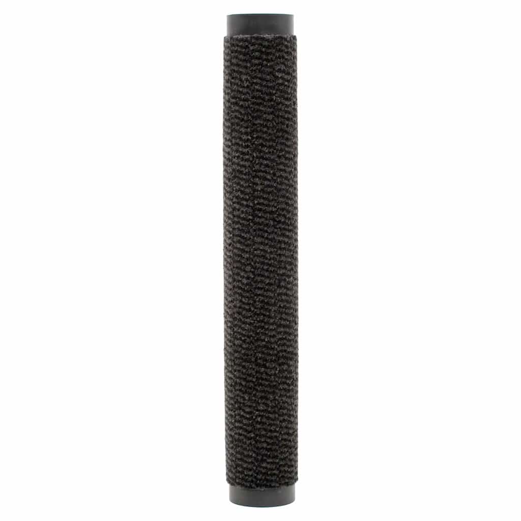 VidaXL Fußmatte getuftet 60x180 cm Schwarz