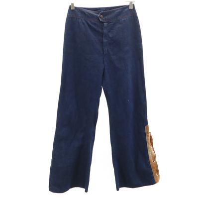 Années 80 42 Talon Vintage Ourlet fuseau Évasé jean Pantalon Femmes Occasion
