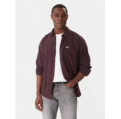 Wrangler 1 Pkt Flannel Shirt