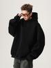 Felpa Corta da Uomo Pesante Boxy Stile Americano Cleanfit Larga