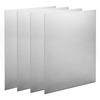 Yanuki 4-Piece Aluminum Plate, 300x200x2mm, 2mm Aluminum Plate, A6061