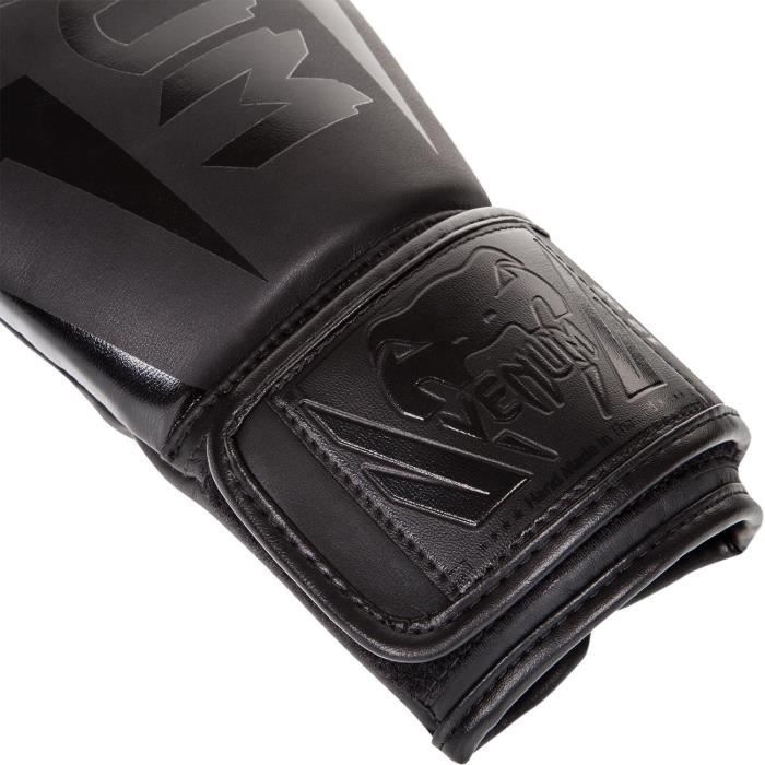Gants de boxe - venum - neo noir - 16 oz - cuir - foam