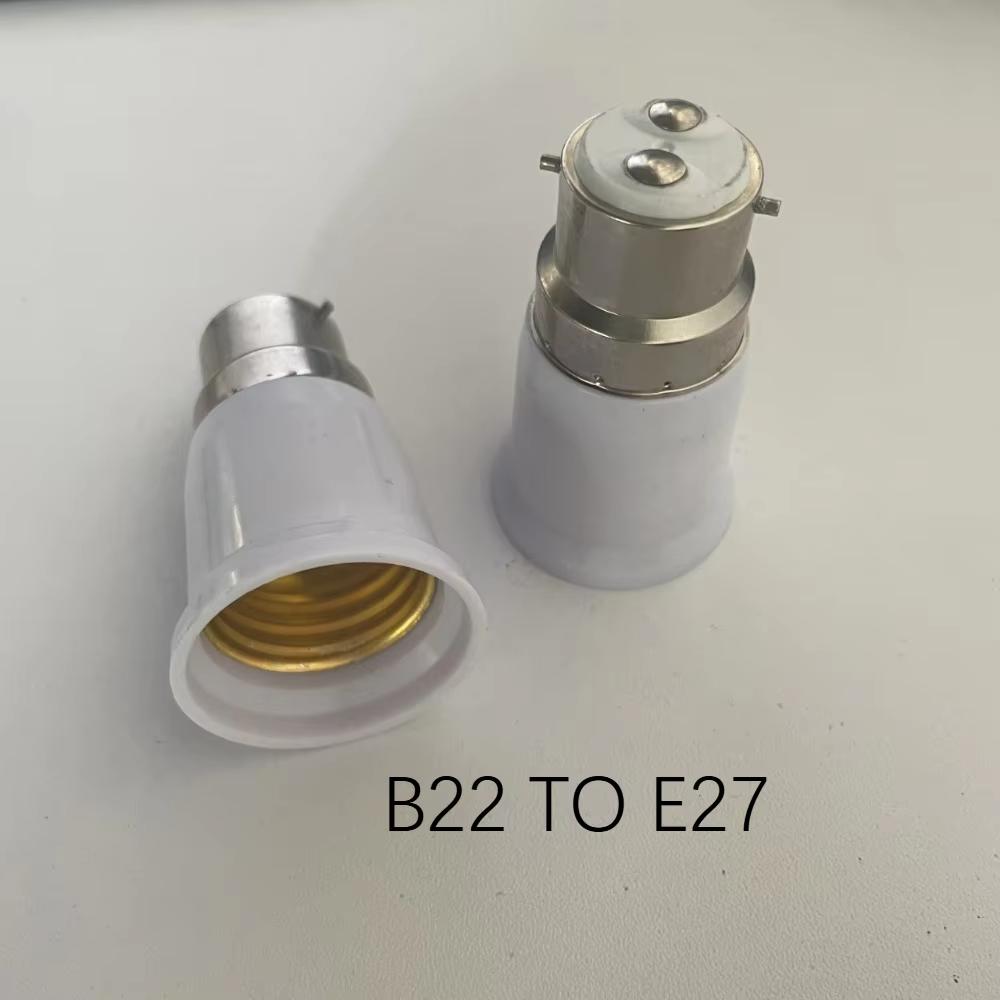 E27 To E27 Screw Socket Lamp Holder, 1-to-2 Converter, Multi Head E27, One Turn, Double Head Extension Lamp Holder