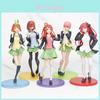 Exquisite Quintessential Quintuplets Model Figurine Collection Stunning Bride Anime Display Pvc