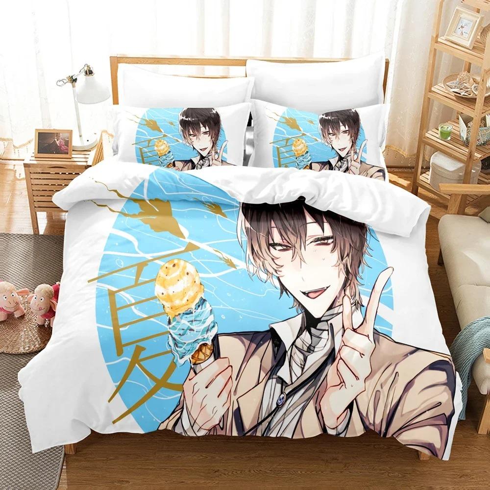 Fashion 3D Wenhao Wild Dog Bedding Sets Duvet Cover Set With Pillowcase Twin Full Queen King Bedclothes Bed Linen customizable