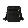 Genuine Leather Men's Vertical Crossbody Phone Waist Bag with Belt Loop (8-Inch)