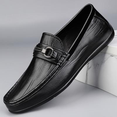 Mode Klassische Herren-Fahrschuhe Allround Herren-Kleiderschuhe Echtes Leder Herren Freizeitschuhe Neue Slipper Formale Loafer Herren Mokassins