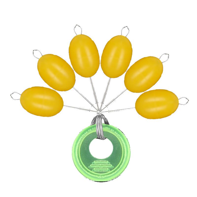 Extra Large Sea Fishing Tackle Set with Giant Bean Hook and Beef Tendon Olive for Boat Fishing.