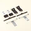ESR511 8 Pieces Sunroof Shade Runner Slider Rail Trim Repair Clips for BMW 3 E46 1997-2003 Pre-Facelift 54138246027 54138246025