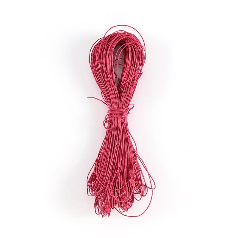 Handmade Diy Wire Jewelry Accessories 1mm Taiwan Wax Cord 3-strand Waxed Thread - Can Be Soldered