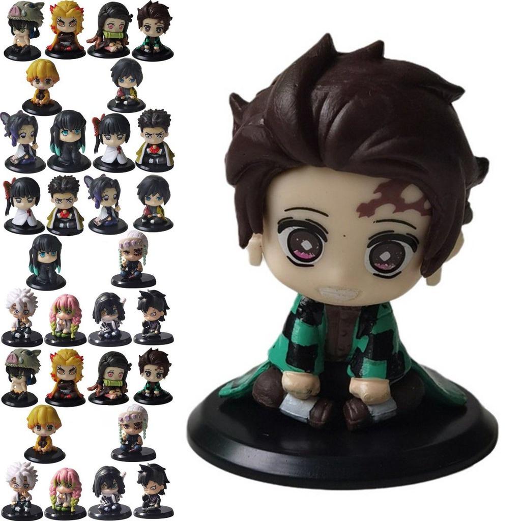 Exquisite Demon Slayer Figure Figurine Doll Collection Featuring Tanjirou Zenitsu Inosuke