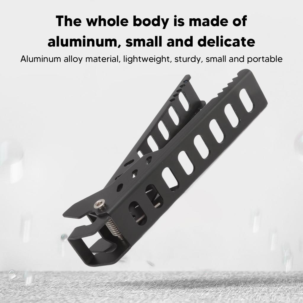 Hot Plate Clips Aluminum Alloy Anti Scalding Hot Bowls Retriever Tongs for Outdoor Camping