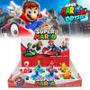 Super Mario Pull-back Kart Toy Model Display Box Interactive Racing Car For Kids