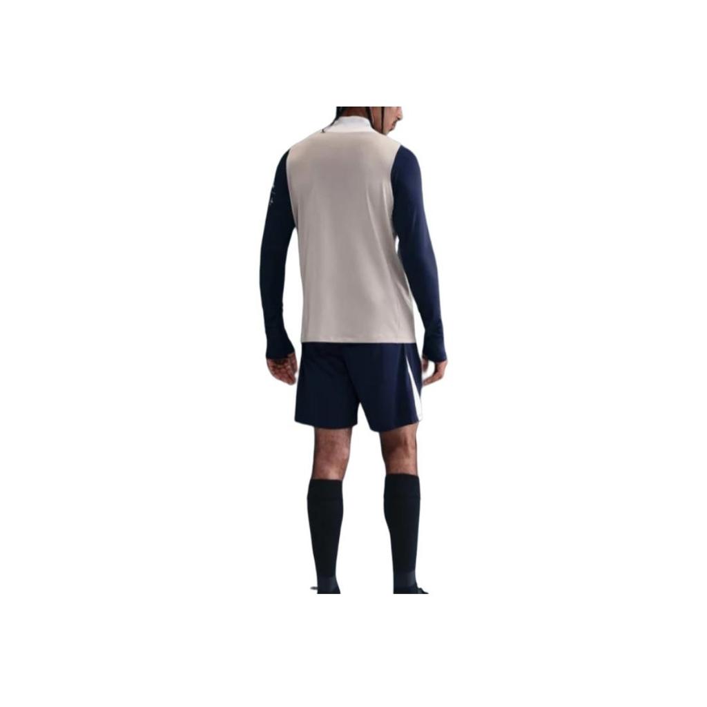 Nike Color Block Slim Fit Zip Long Sleeve Football Shirt Men tops HJ7784-014