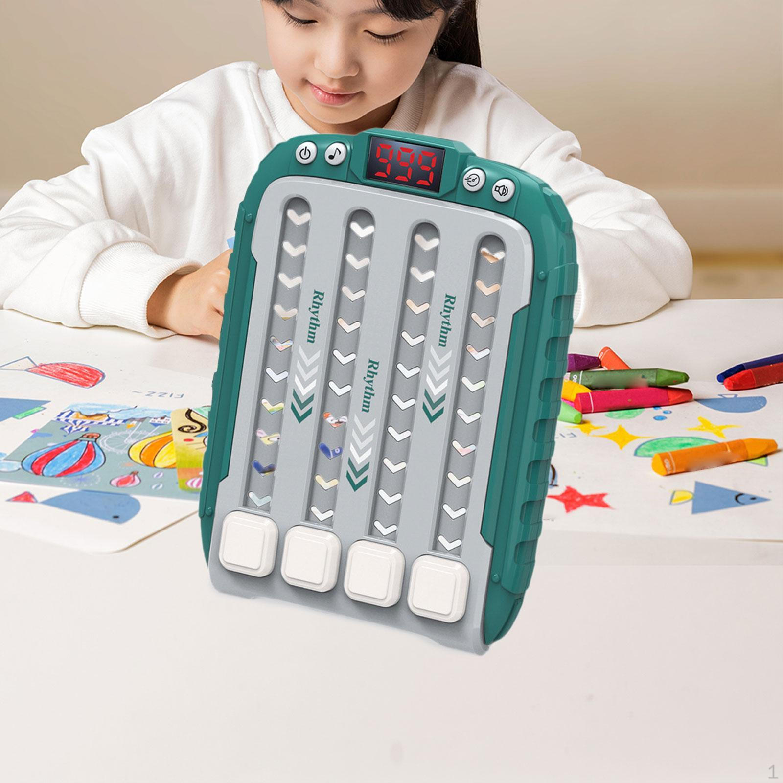 

Ритмическая игровая машина Fidget Toy для раннего обучения интерактивная детская портативная игрушка для зелёный